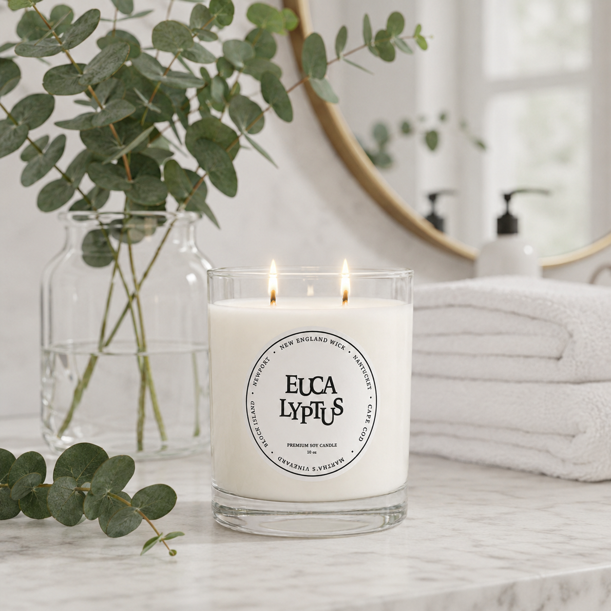 Eucalyptus Classic 2-Wick Candle