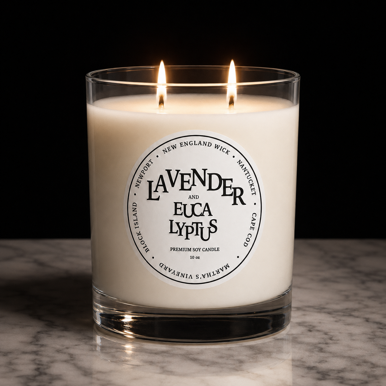 Lavender Eucalyptus Classic 2-Wick Candle