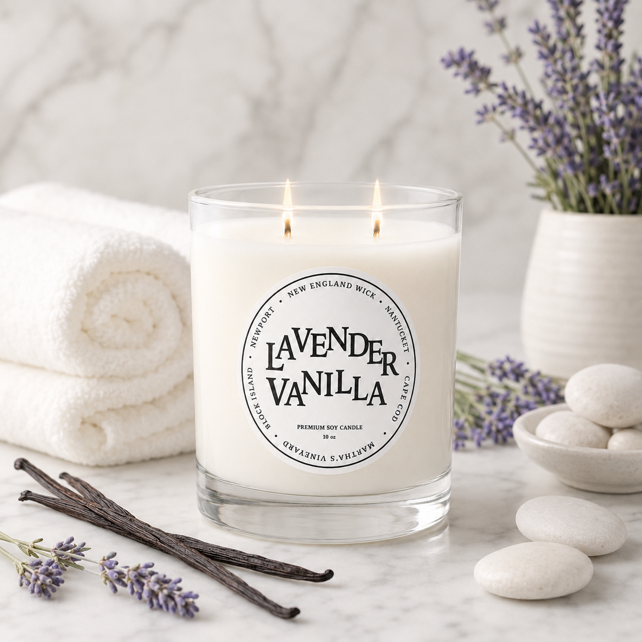 Lavender Vanilla Classic 2-Wick Candle