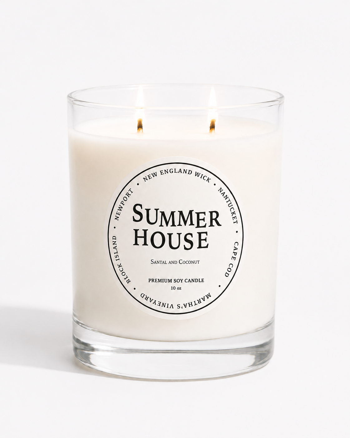 Summer House Classic 2-Wick Candle
