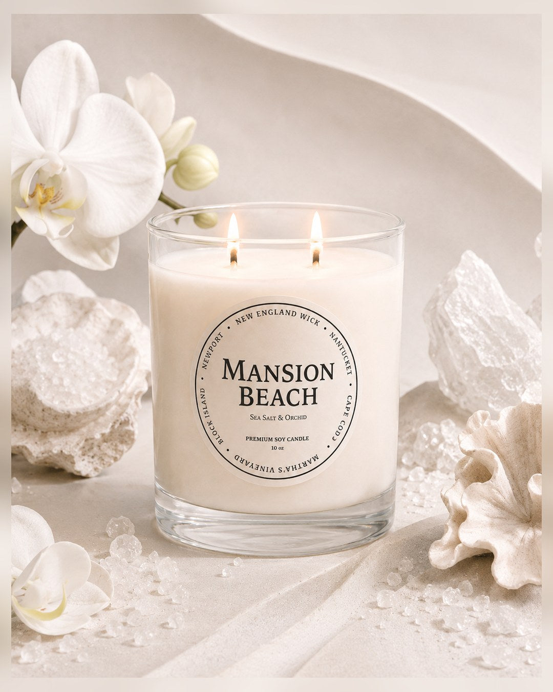 Mansion Beach Classic 2-Wick Candle