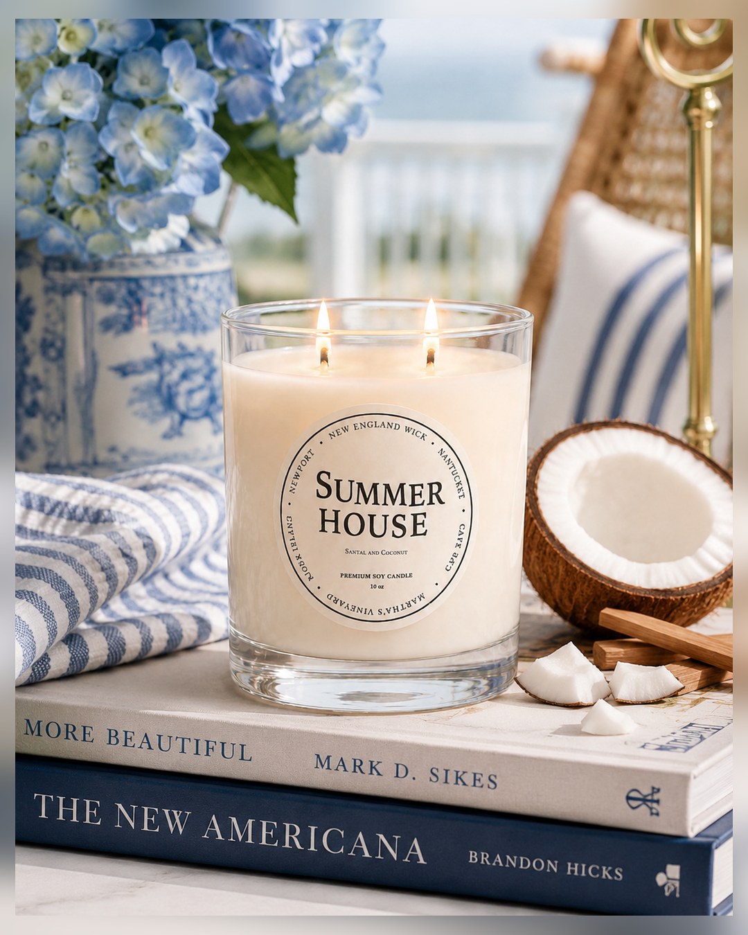 Summer House Classic 2-Wick Candle